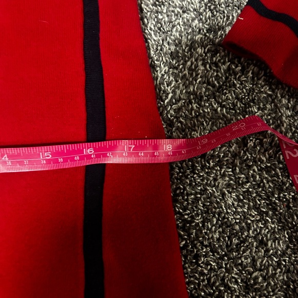 Red and black Tommy Hilfiger shirt. (Jeans not included in listing). - Picture 3 of 4